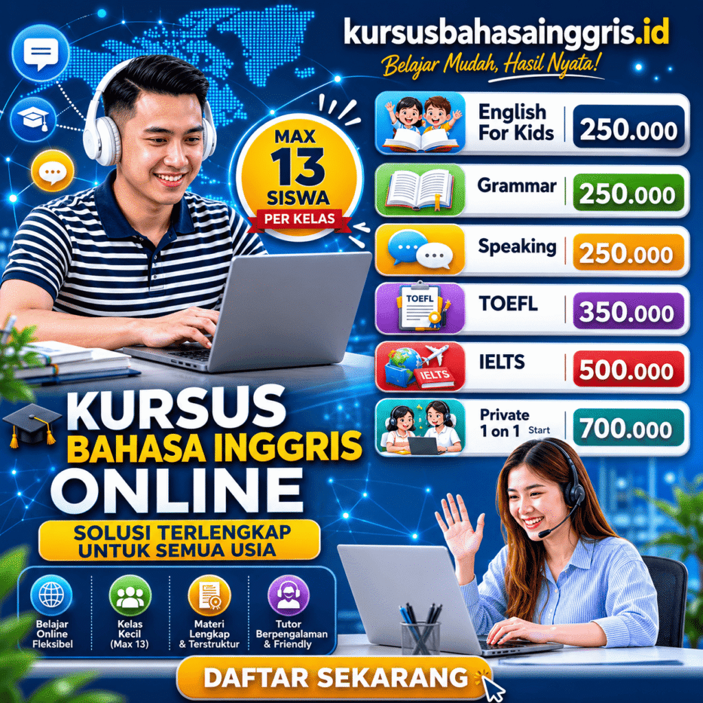 Kursus Bahasa Inggris
