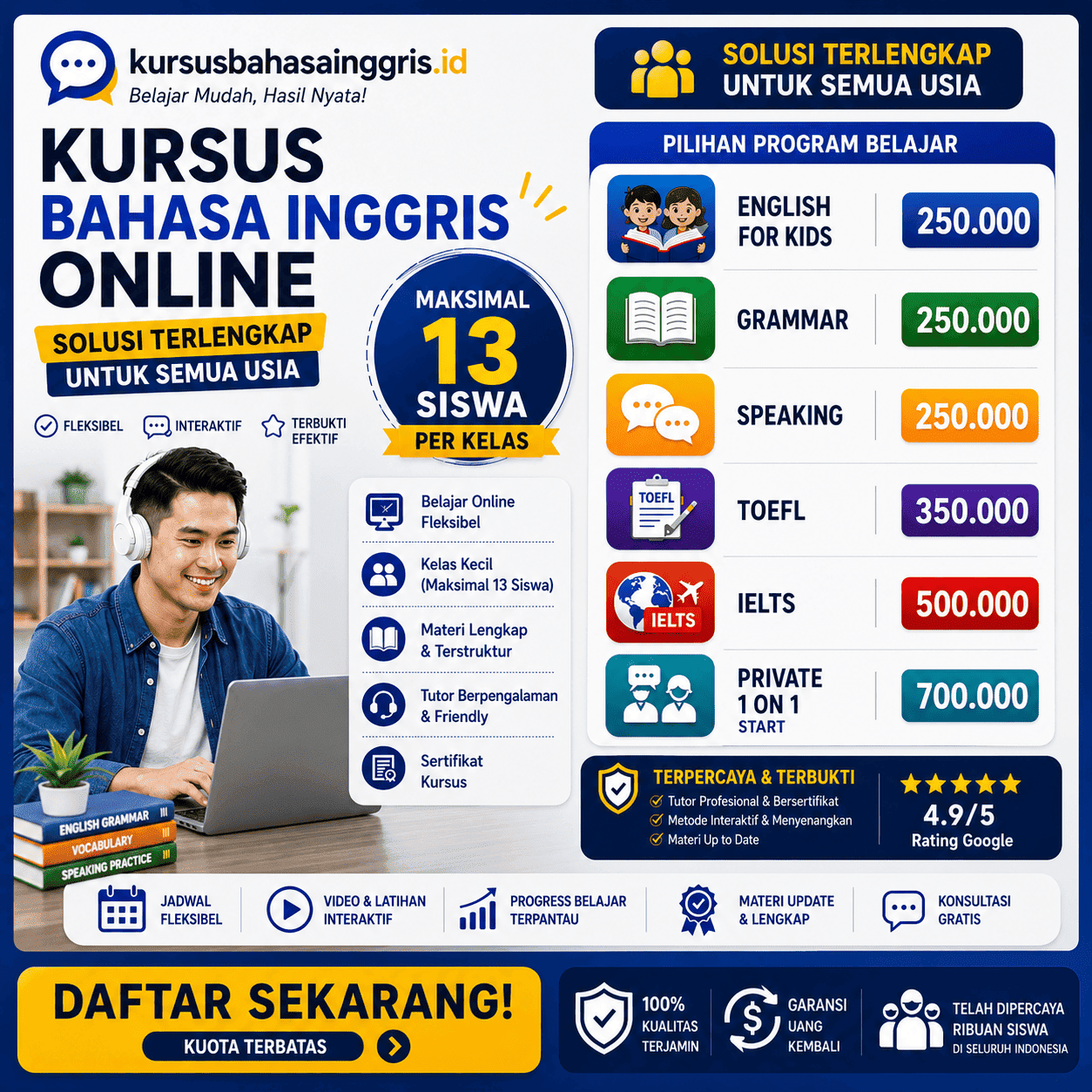 Kursus Bahasa Inggris