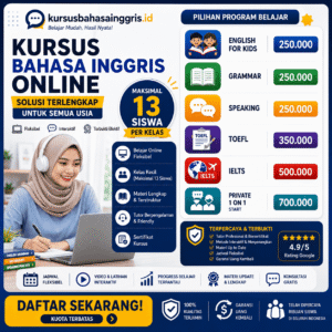 kursus bahasa inggris