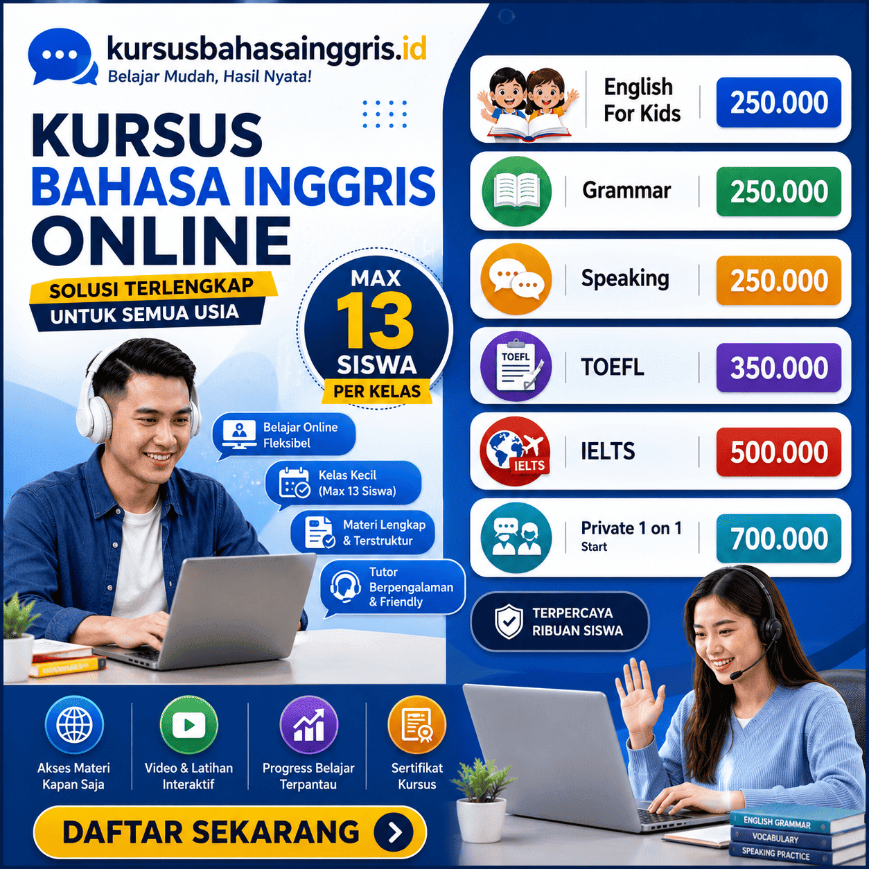 Kursus Bahasa Inggris