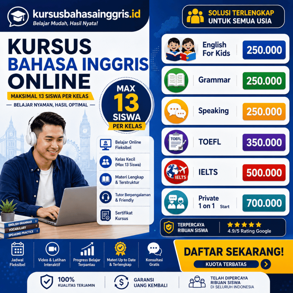 Kursus Bahasa Inggris