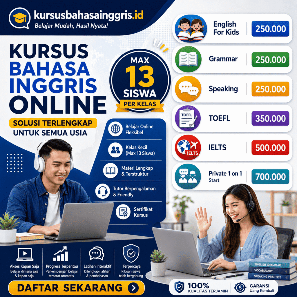 Kursus Bahasa Inggris